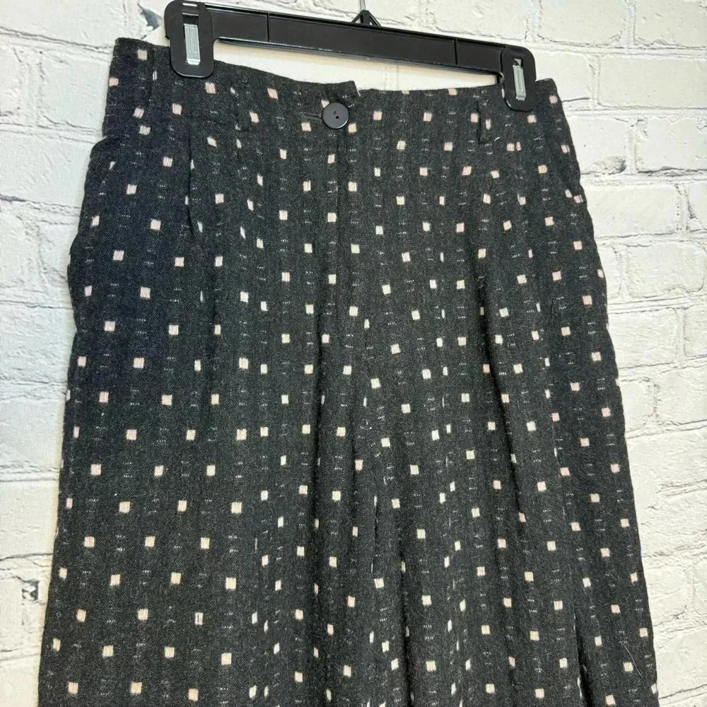 Vintage Neiman Marcus L’zinger High-Waisted Wool Pants Women’s size 10 - Picture 4 of 8